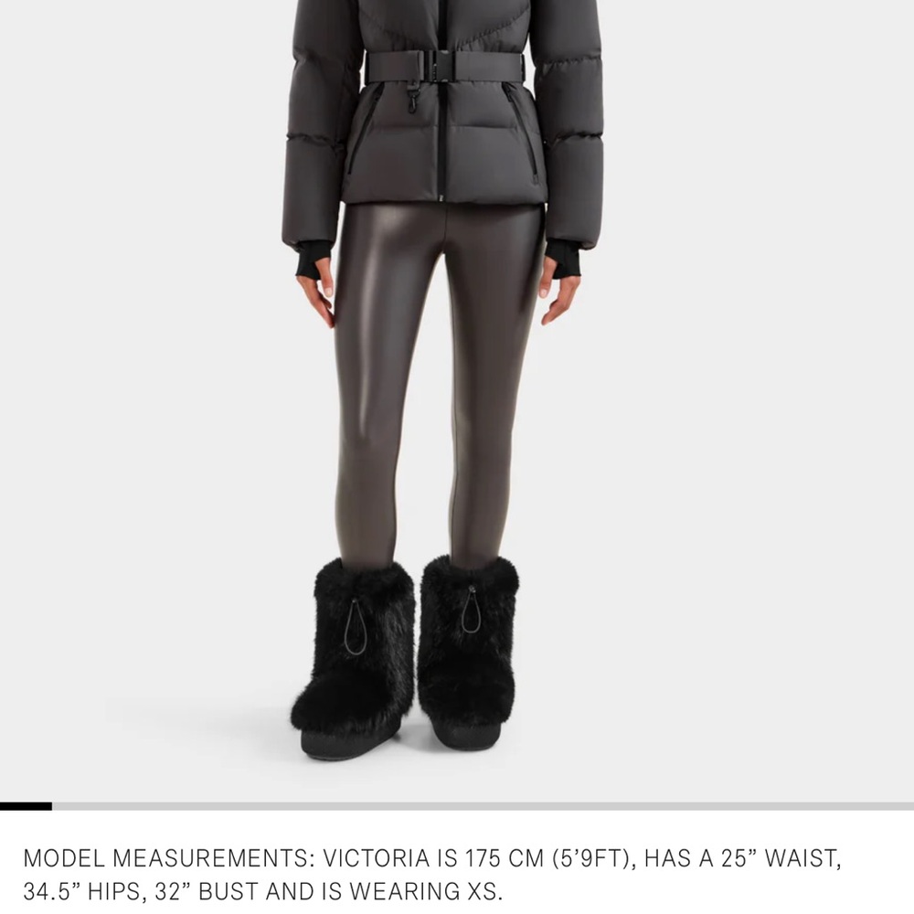 RUDSAK Charcoal Puffer Jacket with Belt - Picture 6 of 6